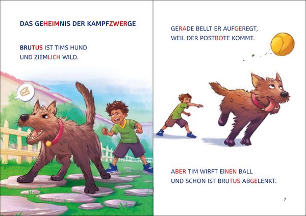 Produktbild: Lesel&ouml;wen 1. Klasse - Das geheime Gold der Zwerge (Gro&szlig;buchstabenausgabe)