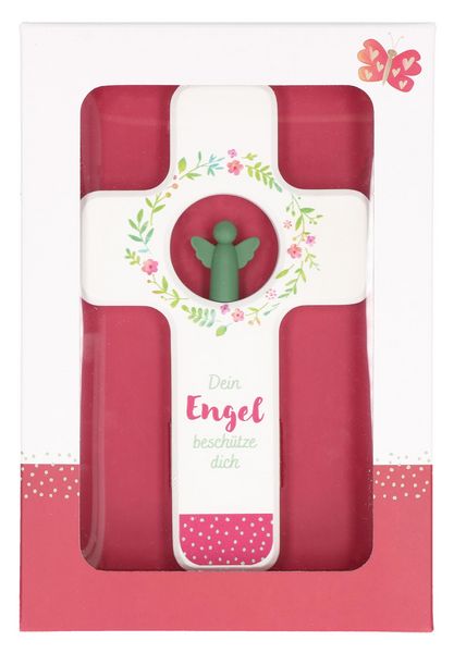 Produktbild: Kinderholzkreuz - Dein Engel besch&uuml;tze dich