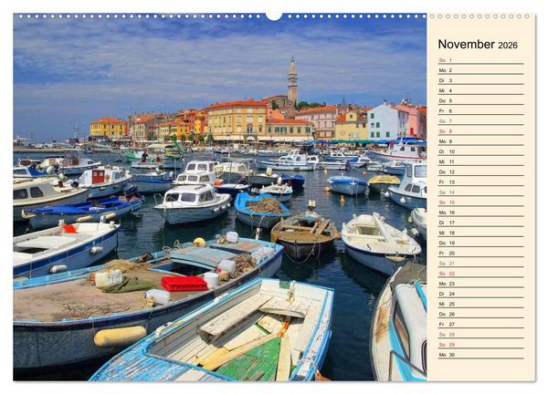 Produktbild: Istrien (hochwertiger Premium Wandkalender 2026 DIN A2 quer), Kunstdruck in Hochglanz