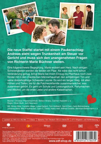 Produktbild: Herzensbrecher - Vater von vier S&ouml;hnen - Staffel 4 [3 DVDs]