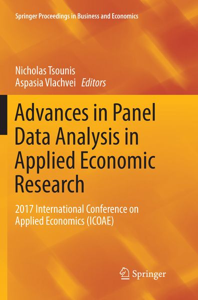 Produktbild: Advances in Panel Data Analysis in Applied Economic Research