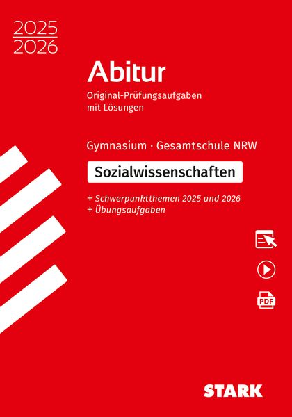 Produktbild: STARK Sozialwissenschaften GK/LK - Abitur 2025/2026 NRW - Pr&uuml;fungsvorbereitung