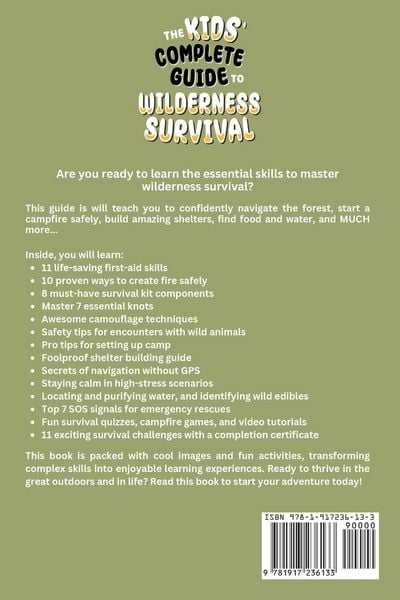 Produktbild: The Kids' Complete Guide To Wilderness Survival [Ages 11+]