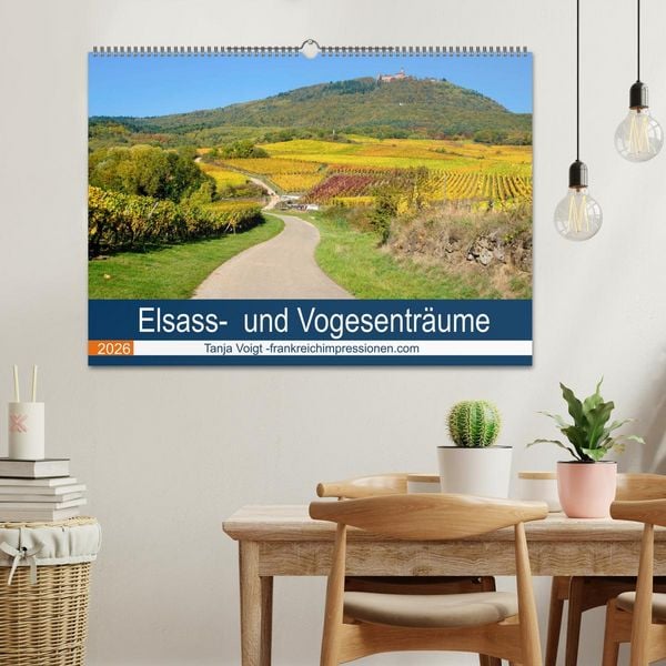 Produktbild: Elsass- und Vogesentr&auml;ume (Wandkalender 2026 DIN A2 quer), CALVENDO Monatskalender