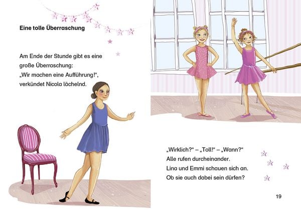 Produktbild: Lesel&ouml;wen 1. Klasse - Die gro&szlig;e Ballett-Auff&uuml;hrung