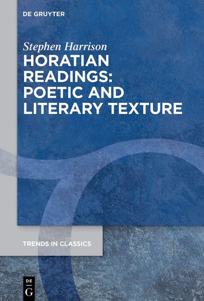 Produktbild: Horatian Readings: Poetic and Literary Texture