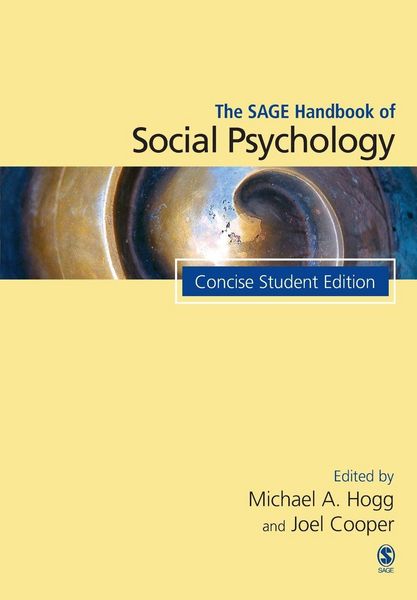 Produktbild: The SAGE Handbook of Social Psychology