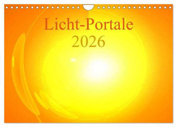 Produktbild: Licht-Portale 2026 (Wandkalender 2026 DIN A4 quer), CALVENDO Monatskalender