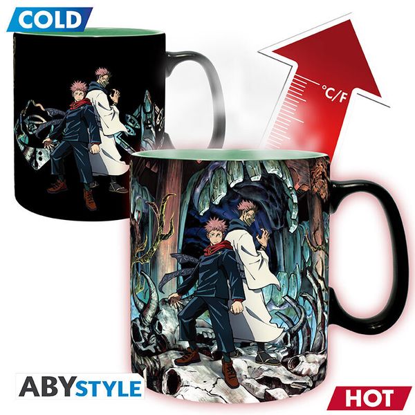 Produktbild: JUJUTSU KAISEN - Mug HeatChange- 460ml- Itadori & Sukuna -cardboard