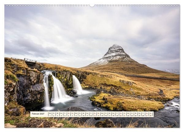 Produktbild: Island. Ein Jahr am Rand der Welt (Wandkalender 2027 DIN A2 quer), CALVENDO Monatskalender