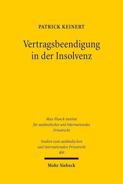 Produktbild: Vertragsbeendigung in der Insolvenz