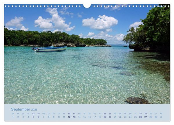 Produktbild: Tropentraum - Impressionen aus der Dominikanischen Republik (Wandkalender 2026 DIN A3 quer), CALVENDO Monatskalender