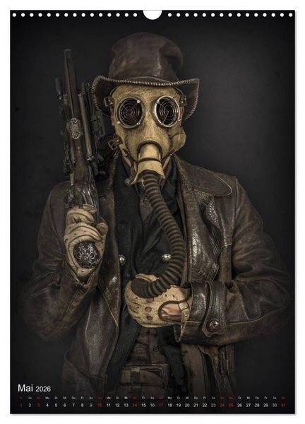 Produktbild: Steampunk Artwork (Wandkalender 2026 DIN A3 hoch), CALVENDO Monatskalender