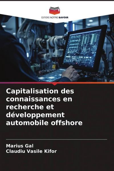 Produktbild: Capitalisation des connaissances en recherche et d&eacute;veloppement automobile offshore