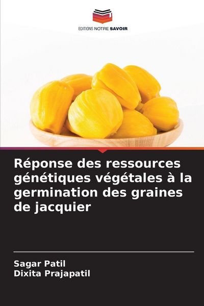 Produktbild: R&eacute;ponse des ressources g&eacute;n&eacute;tiques v&eacute;g&eacute;tales &agrave; la germination des graines de jacquier