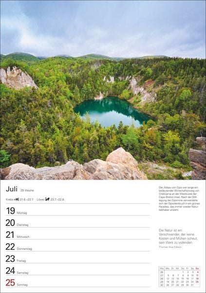 Produktbild: Kanada Wochenplaner 2027 - Eine Reise in 53 Bildern