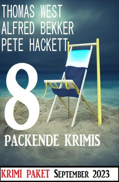 Produktbild: 8 Packende Krimis September 2023