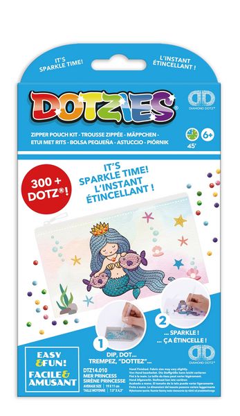 Produktbild: DOTZIES BY DIAMOND DOTZ - Diamond Painting Etui Meerjungfrau