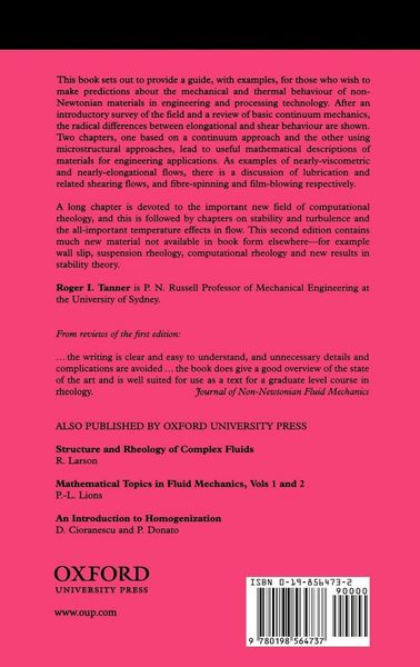 Produktbild: Engineering Rheology