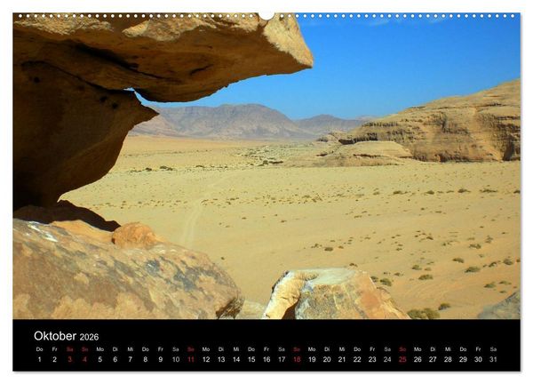 Produktbild: Faszinierendes Jordanien (Wandkalender 2026 DIN A2 quer), CALVENDO Monatskalender