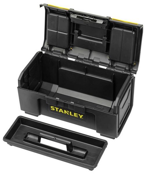 Produktbild: STANLEY 1-79-217 1-79-217 Werkzeugbox Kunststoff Schwarz, Gelb