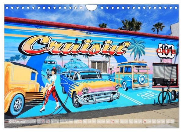 Produktbild: American Diner - es gibt sie noch (Wandkalender 2026 DIN A4 quer), CALVENDO Monatskalender