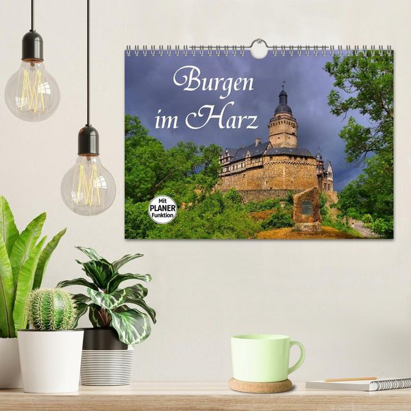 Produktbild: Burgen im Harz (Wandkalender 2026 DIN A4 quer), CALVENDO Monatskalender