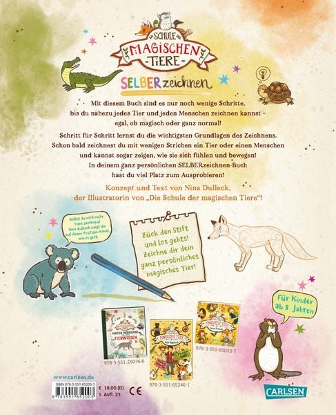 Produktbild: Die Schule der magischen Tiere Erstausstattung: SELBERzeichnen