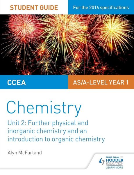 Produktbild: CCEA AS Unit 2 Chemistry Student Guide: Further Physical and Inorganic Chemistry and an Introduction to Organic Chemistry