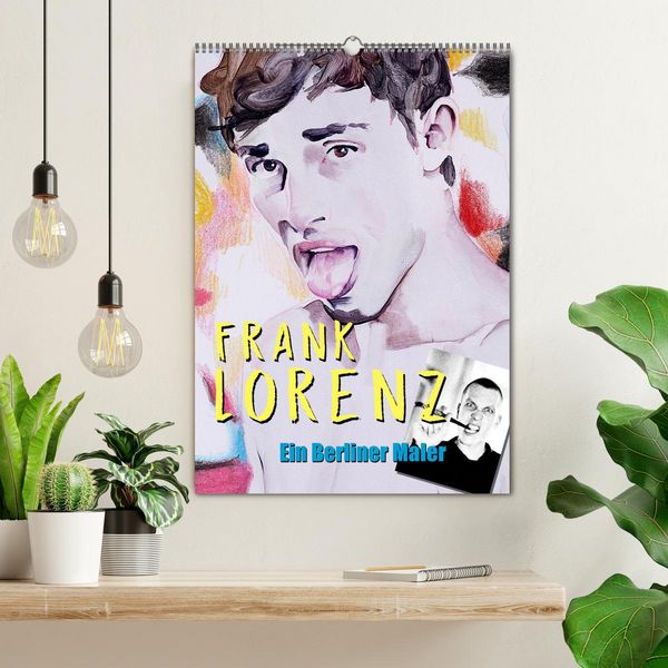 Produktbild: Frank Lorenz - Ein Berliner Maler (Wandkalender 2026 DIN A2 hoch), CALVENDO Monatskalender