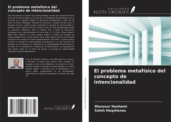 Produktbild: El problema metaf&iacute;sico del concepto de intencionalidad