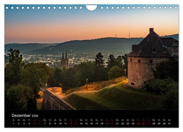 Produktbild: M&auml;rchenhaftes Marburg (Wandkalender 2026 DIN A4 quer), CALVENDO Monatskalender