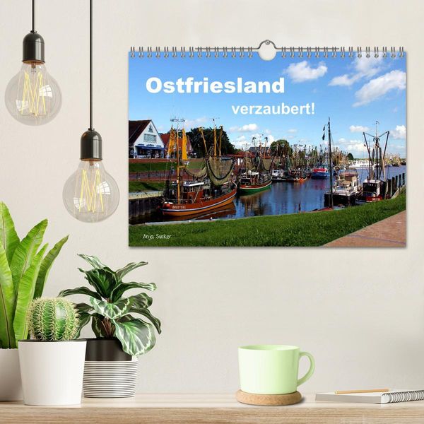 Produktbild: Ostfriesland verzaubert! (Wandkalender 2026 DIN A4 quer), CALVENDO Monatskalender