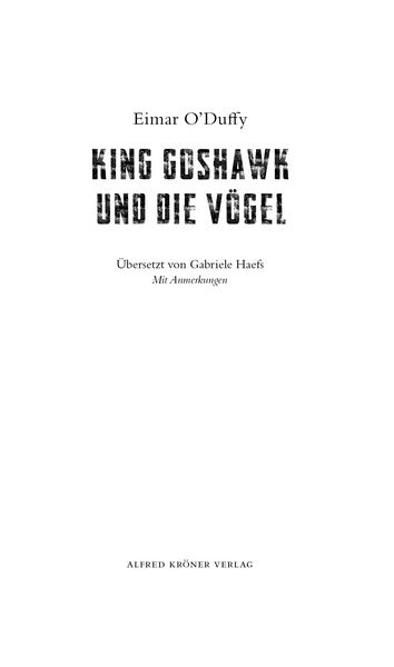 Produktbild: King Goshawk und die V&ouml;gel