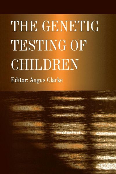 Produktbild: The Genetic Testing of Children