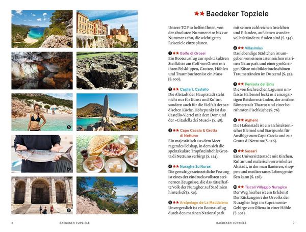 Produktbild: Baedeker SMART Reisef&uuml;hrer Sardinien