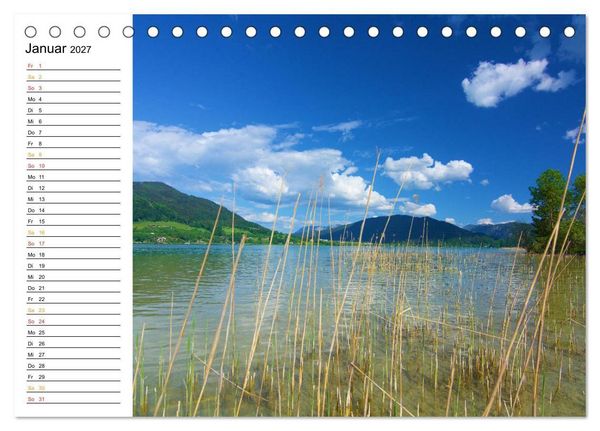 Produktbild: Traumhafter Mondsee (Tischkalender 2027 DIN A5 quer), CALVENDO Monatskalender