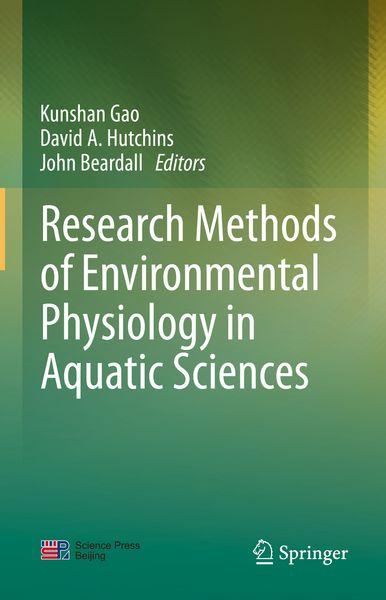 Produktbild: Research Methods of Environmental Physiology in Aquatic Sciences