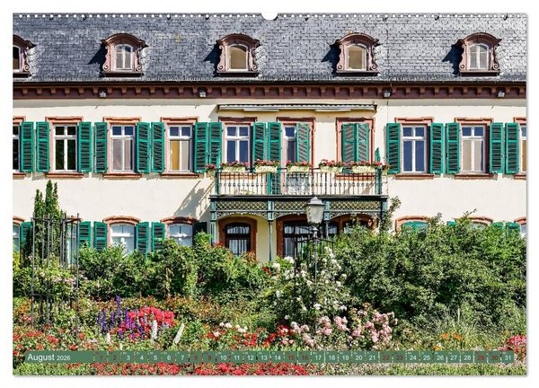 Produktbild: Eltville am Rhein - Wein, Sekt, Rosen (hochwertiger Premium Wandkalender 2026 DIN A2 quer), Kunstdruck in Hochglanz