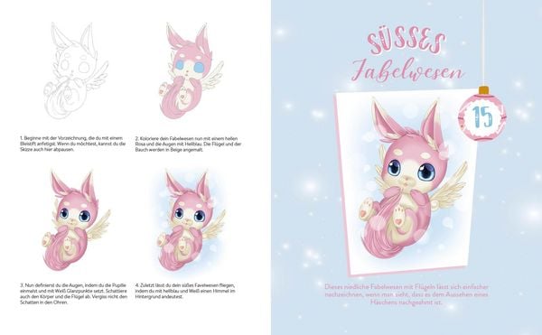 Produktbild: Mein Manga-Adventskalender-Buch: Magic Manga Christmas