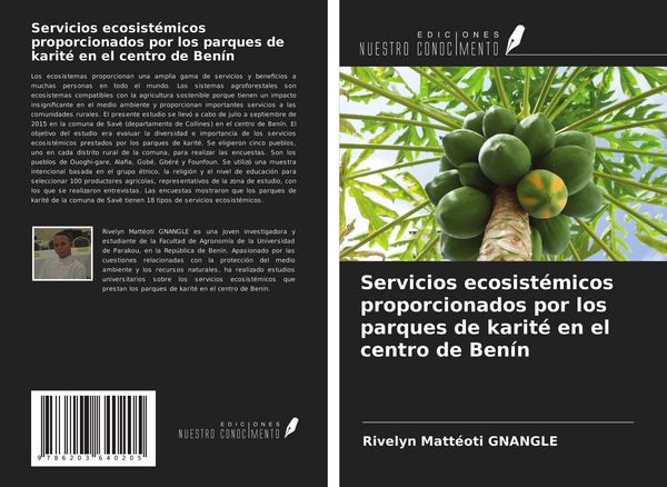 Produktbild: Servicios ecosist&eacute;micos proporcionados por los parques de karit&eacute; en el centro de Ben&iacute;n