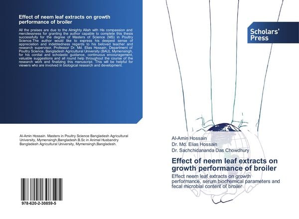 Produktbild: Effect of neem leaf extracts on growth performance of broiler