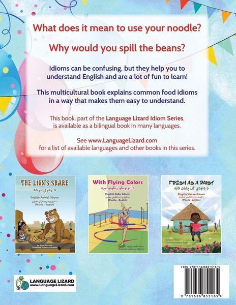 Produktbild: Icing on the Cake - English Food Idioms (Pashto-English)