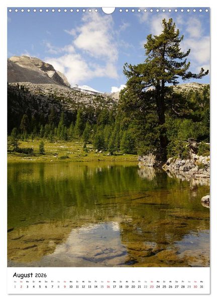 Produktbild: Die Dolomiten um S&uuml;dtirol (Wandkalender 2026 DIN A3 hoch), CALVENDO Monatskalender