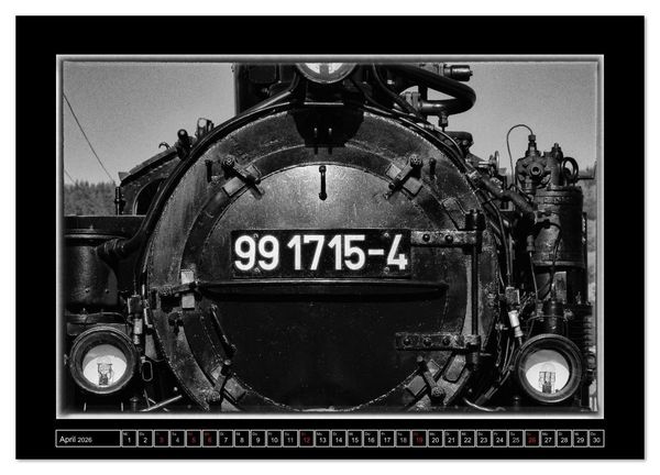 Produktbild: Die Pre&szlig;nitztalbahn (Wandkalender 2026 DIN A3 quer), CALVENDO Monatskalender