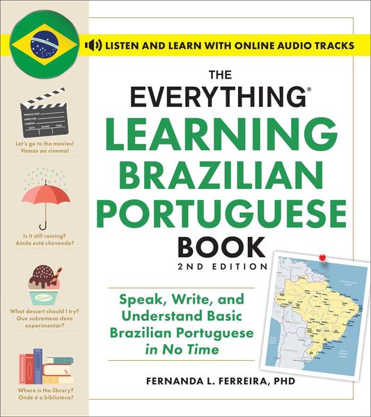 Produktbild: The Everything Learning Brazilian Portuguese Book, 2nd Edition