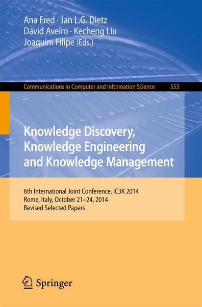 Produktbild: Knowledge Discovery, Knowledge Engineering and Knowledge Management