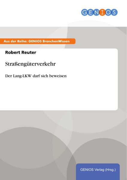 Produktbild: Stra&szlig;eng&uuml;terverkehr