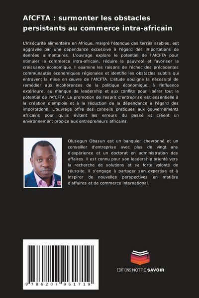 Produktbild: AfCFTA : surmonter les obstacles persistants au commerce intra-africain
