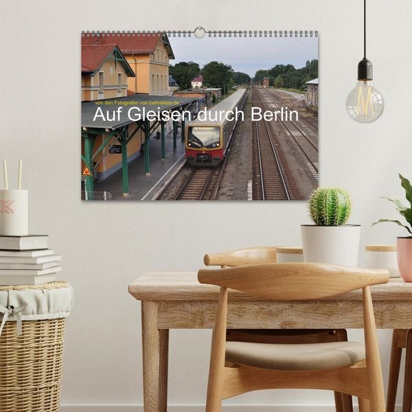 Produktbild: Auf Gleisen durch Berlin (Wandkalender 2026 DIN A3 quer), CALVENDO Monatskalender